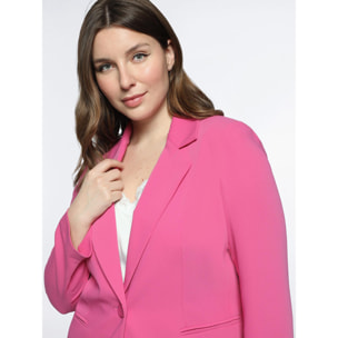 Fiorella Rubino - Blazer a un bottone - Rosa