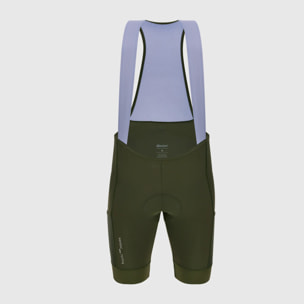 Cargo Women's Bib Shorts - Vert Militaire - Verde Militare