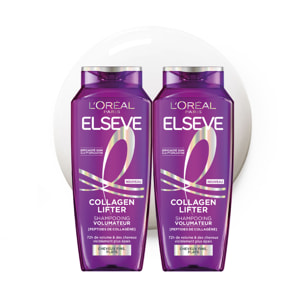 L'Oréal Paris Elseve Collagen Lifter Lot de 2 Shampooing Volumateur 250ml