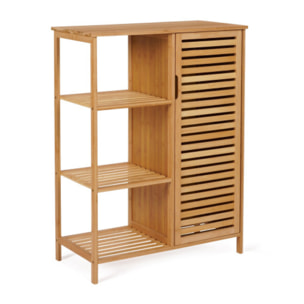 Meuble pour salle de bain Maya 1 porte en bambou
