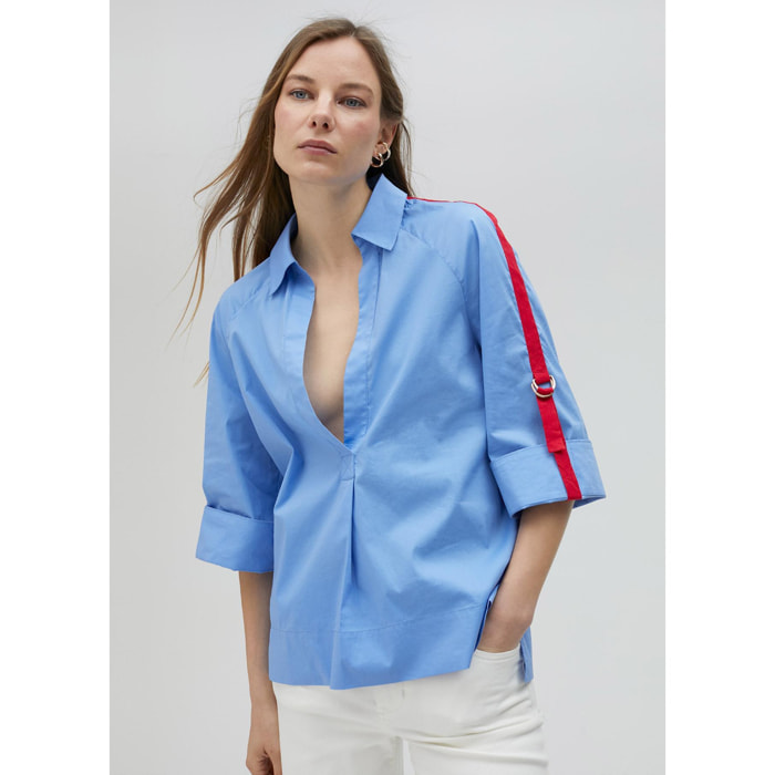Camicia dettaglio righe