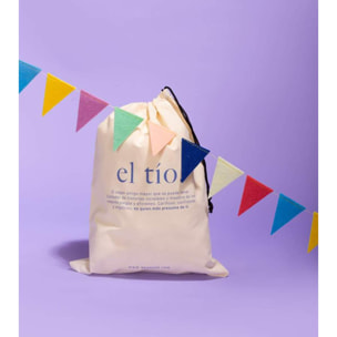 Bolsa tela regalo "Tío Definición"