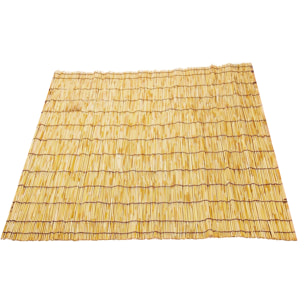 Arella In Canna Cannette In Bamboo Pelato Bambù Naturale Da 5 mm Arelle Canniccio Decorativo Recinzione Stuoia Ombreggiante Frangivista 2 x 5 M