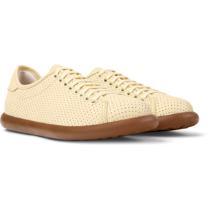 Zapatillas - CAMPER Pelotas Soller - Amarillo - Cuero liso