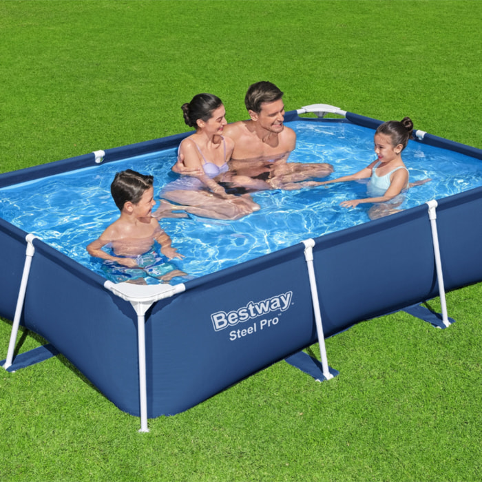 Bestway Piscine hors sol rectangulaire Steel Pro® 259 x 170 x 61 cm Bestway