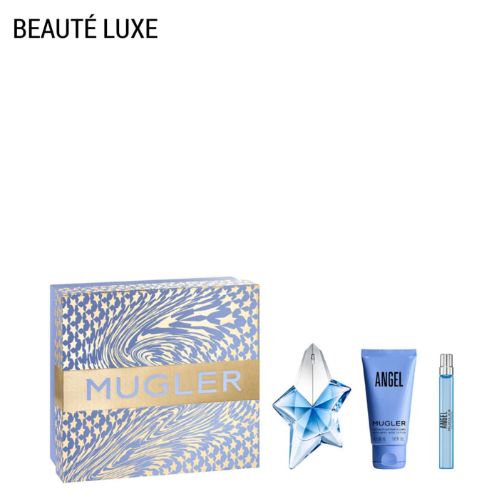 Angel - Coffret Eau de Parfum 50ml + Lait Corps 50ml + Format Voyage 10ml