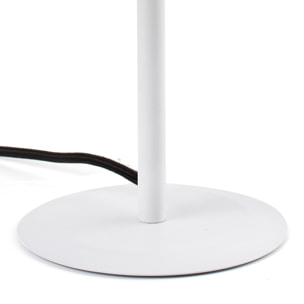 CONGA S lampe de table blanc/blanc