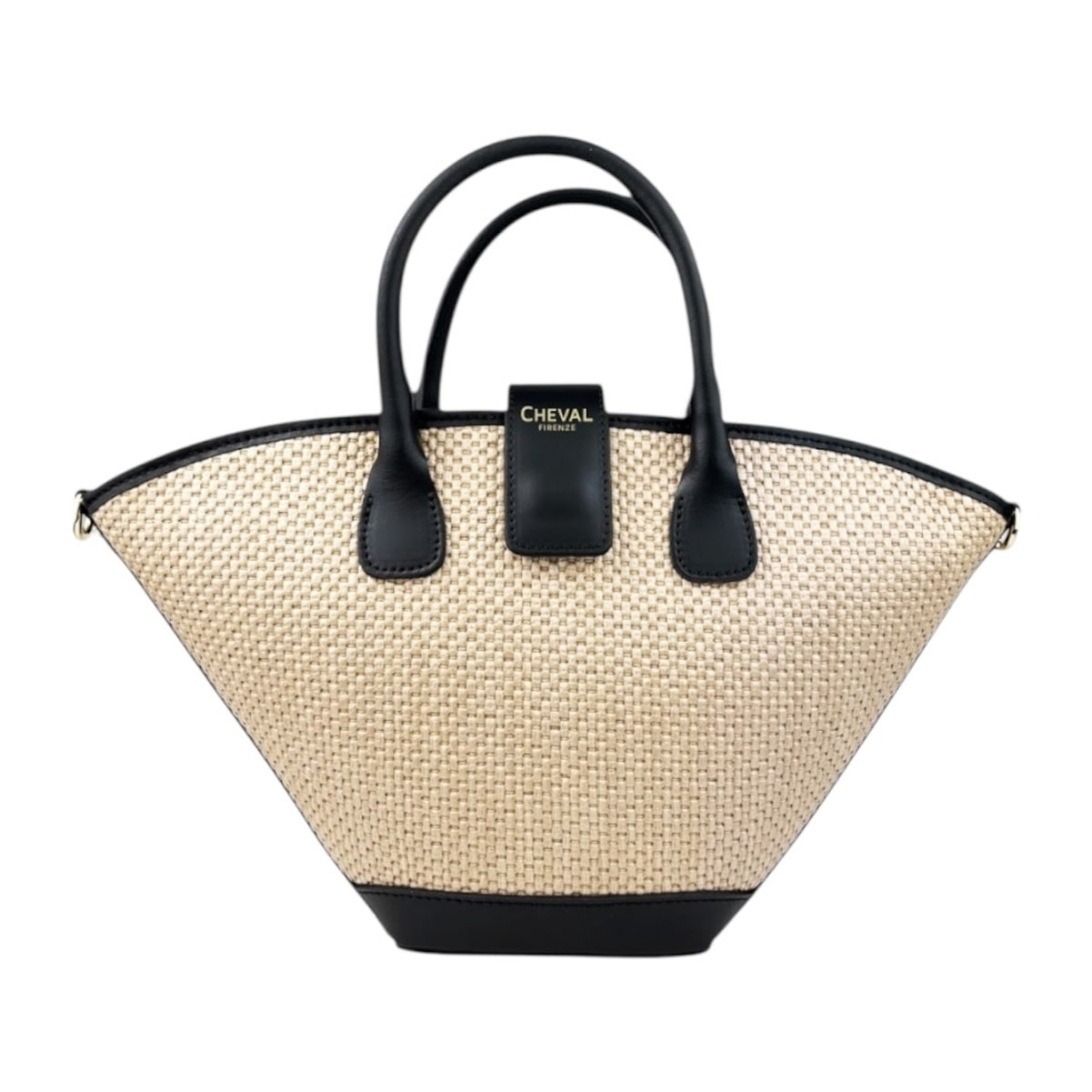 Borsa a mano Cheval Firenze Gaeta Mini Nero