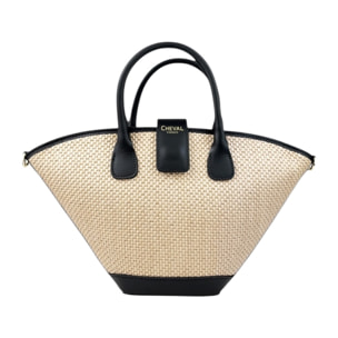 Borsa a mano Cheval Firenze Gaeta Mini Nero