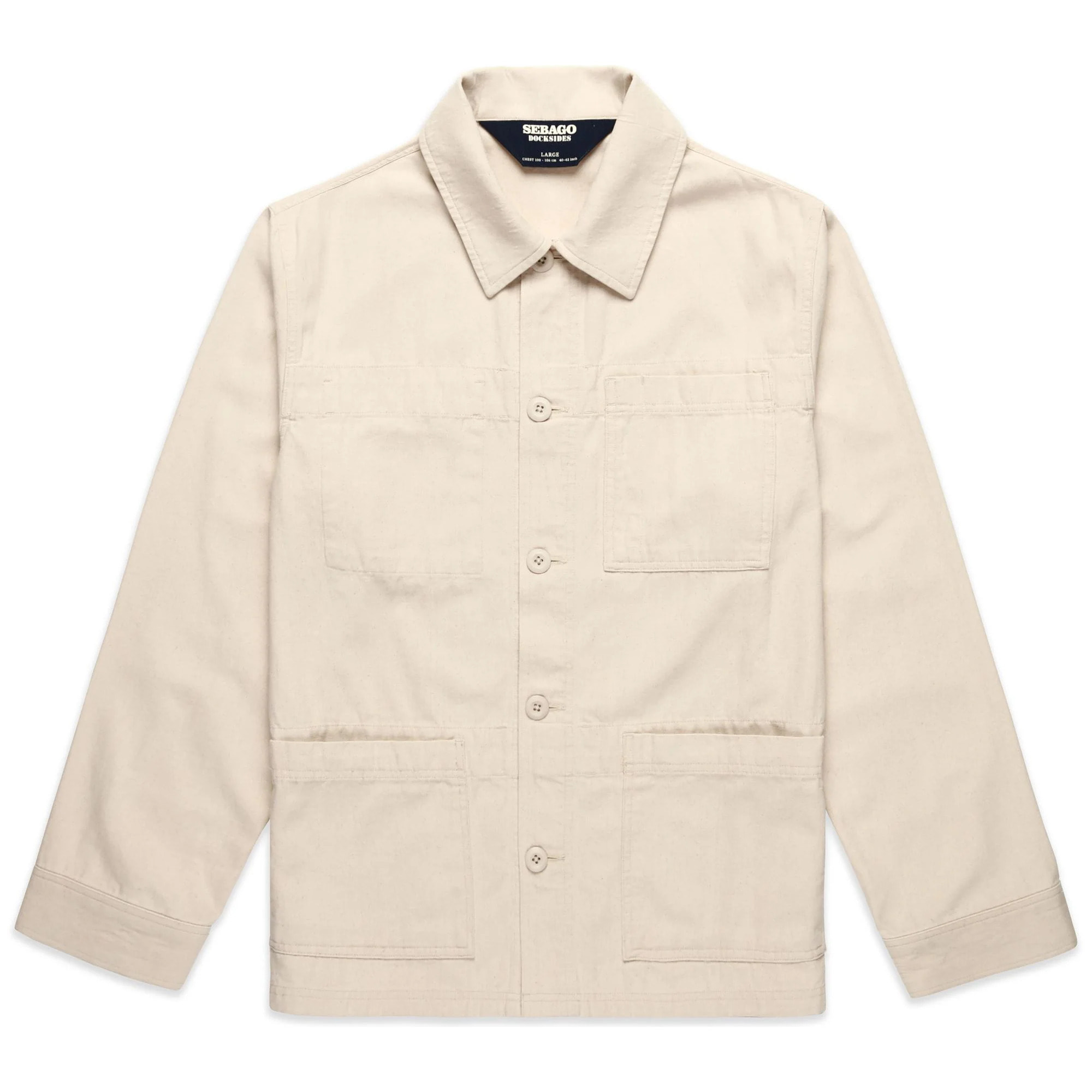 Giubbotti Sebago Uomo Donna Beige DORR CANVAS