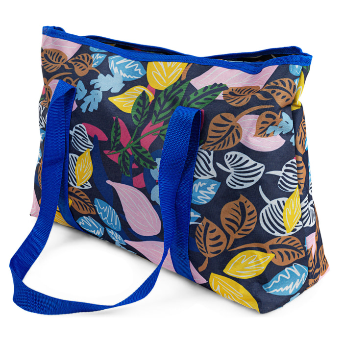 Bolso Shopper-Tote Itaca Solite Azulon