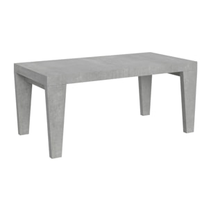 Table extensible 90x200/304 cm Spimbo Gris Béton