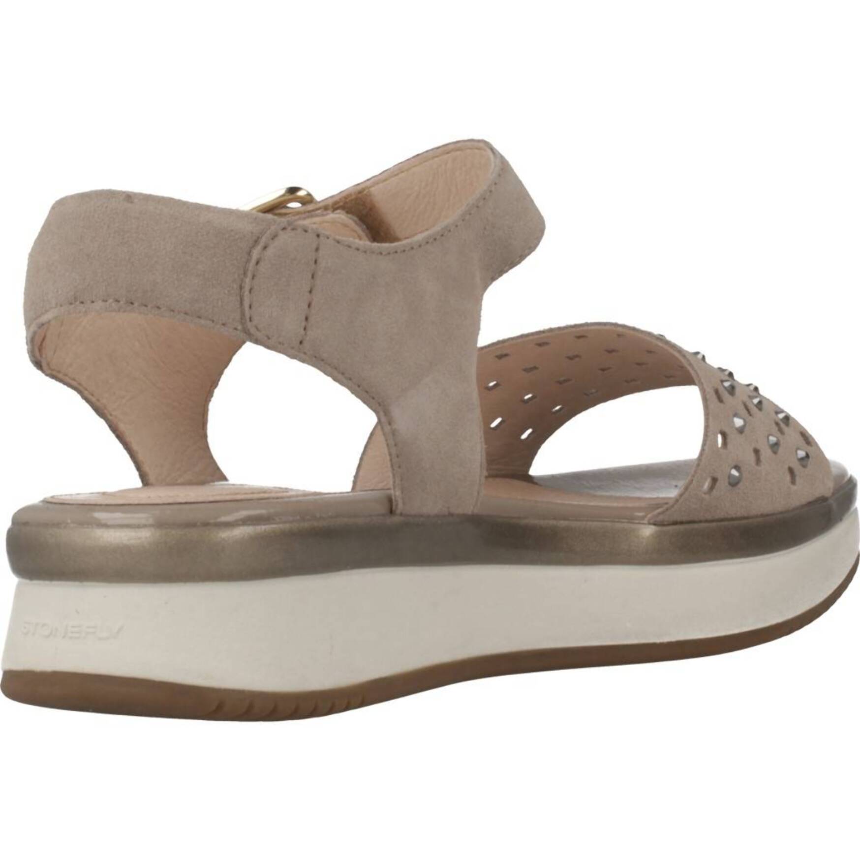 Sandalias Mujer de la marca STONEFLY  modelo LARA 12 VELOUR Brown