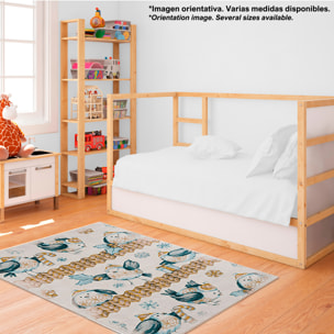 Alfombra infantil de Poliester estampada 180 x 280cm