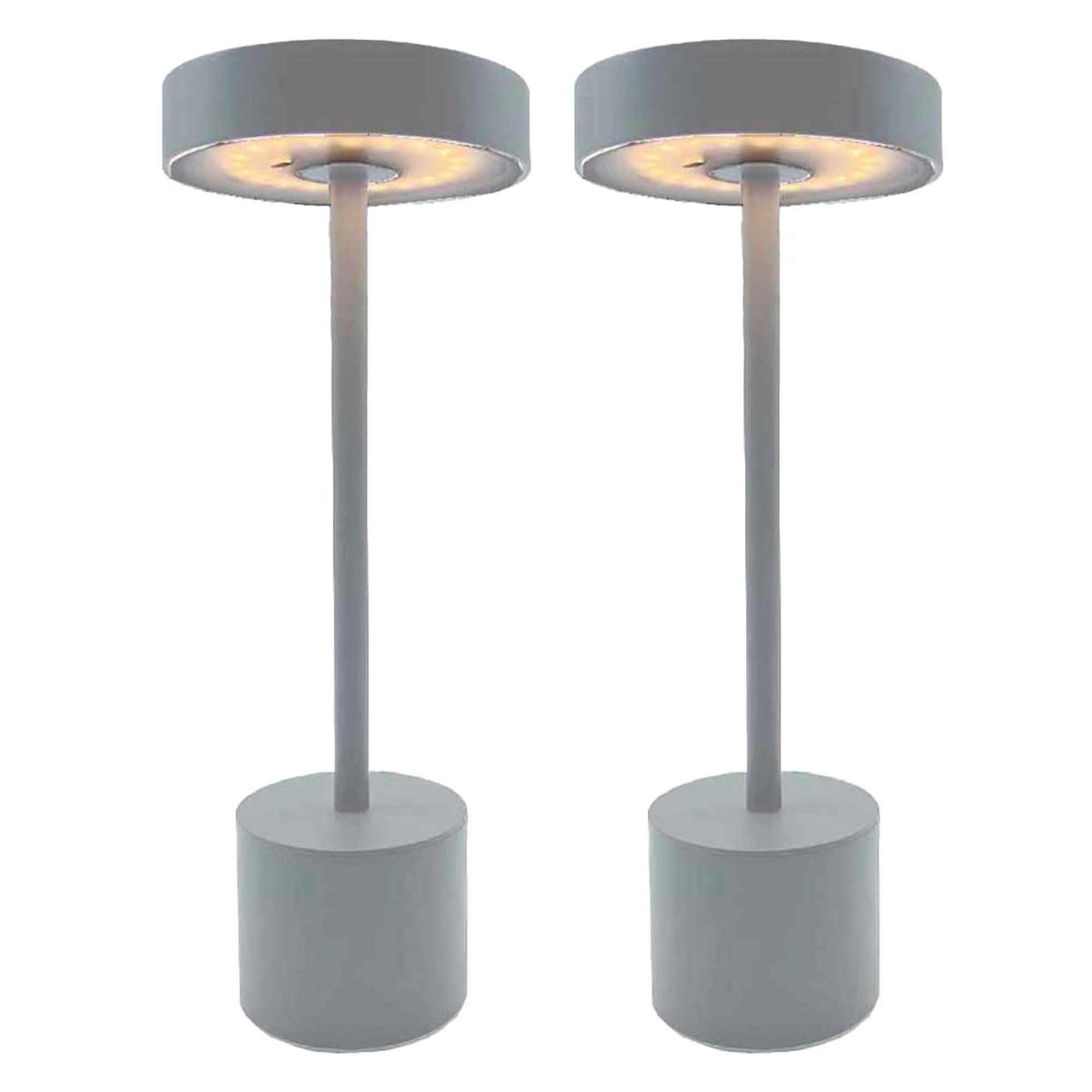 2 Lampe de table sans fil ROBY H30CM