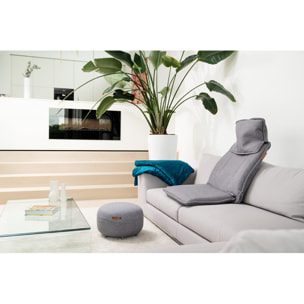 Housse de siège massant shiatsu - gris
