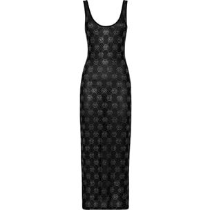 PHILIPP PLEIN Long Dress MONOGRAM