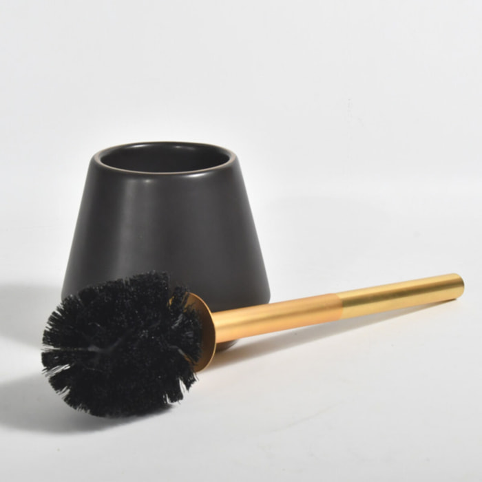BROSSE WC JOSHUA GOLD MATT/MANCHE SHINY GOLD