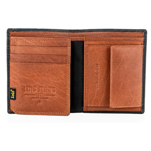 Cartera Hombre Piel Lois Dothan Negro
