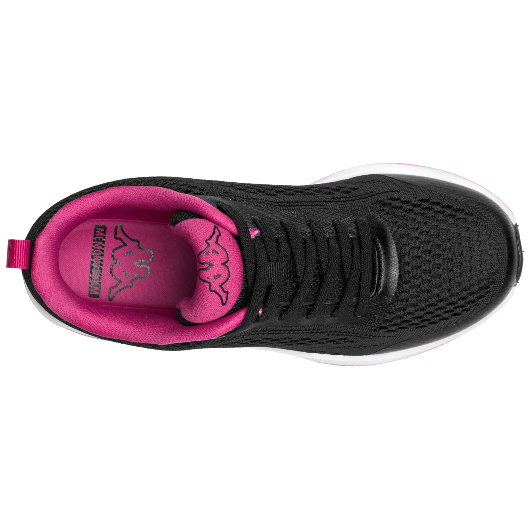 Kappa - Sneakers Mujer Negro - Logo Malkween