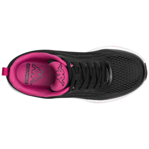 Kappa - Sneakers Mujer Negro - Logo Malkween