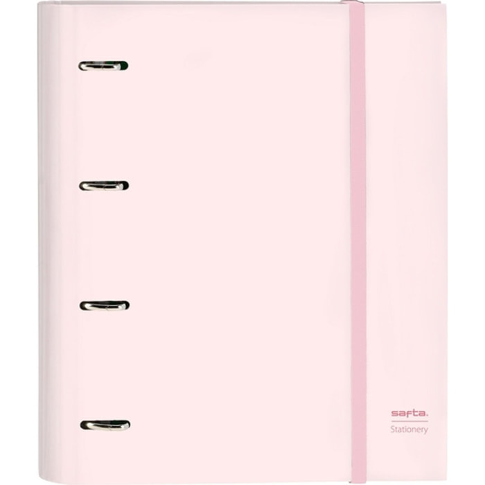 Carpeta 4 anillas 35mm c/recambio safta "coral"