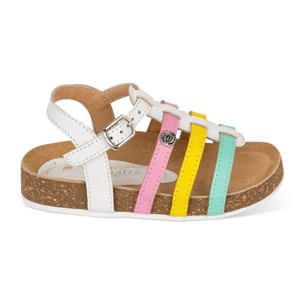 Sandalia Bios Piel  Cabra. Hebilla