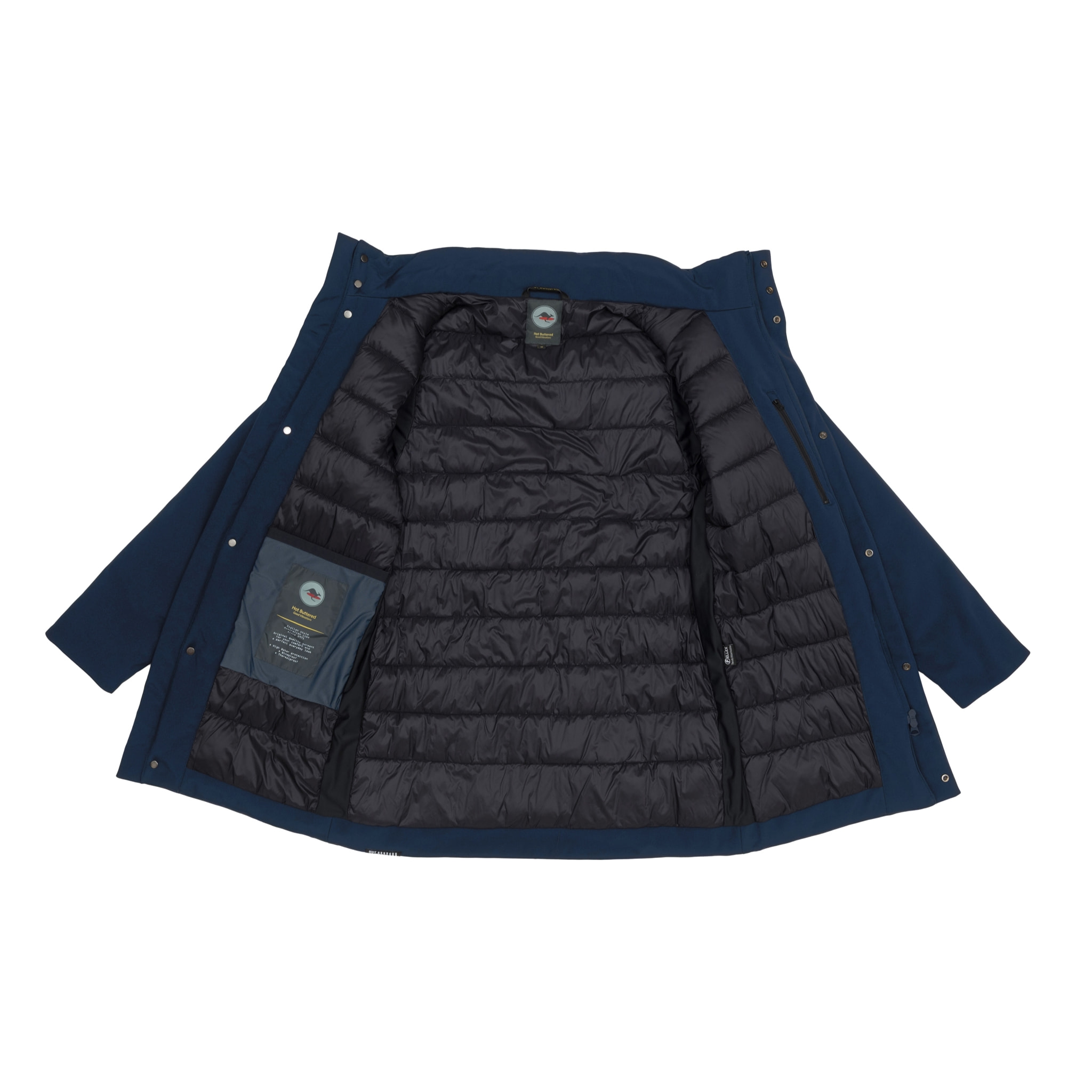 Chaqueta Hot Buttered térmica impermeable Shakotan azul marino