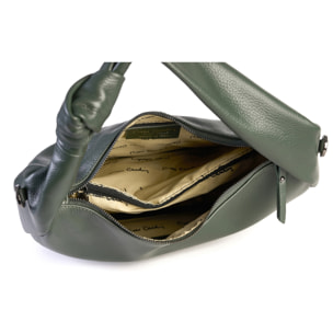 Borsa a spalla da donna Made in Italy - Modello Sélene - 100% pelle - 36.0 x 24.0 x 8.0 cm