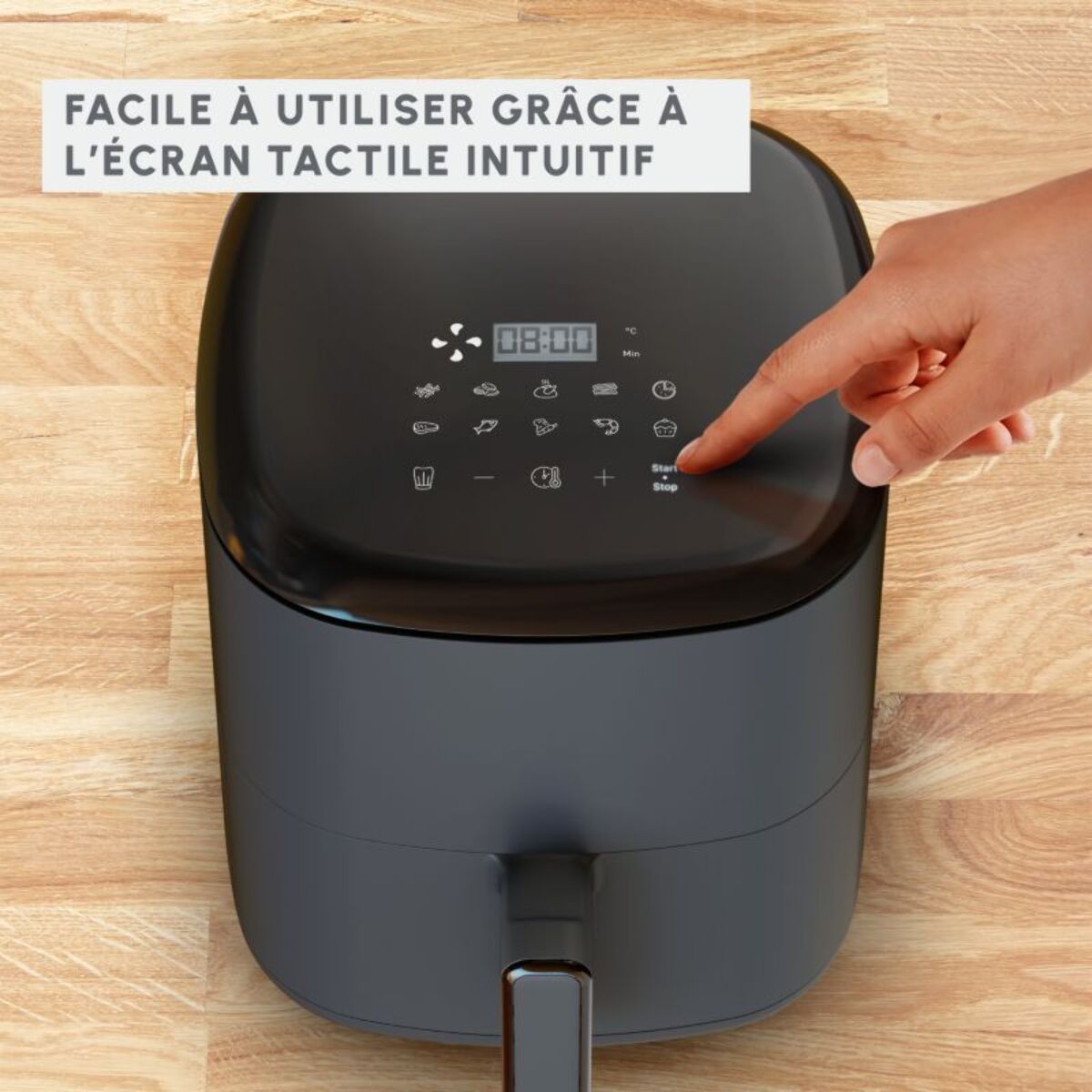 Friteuse sans huile MOULINEX Easy fry max 5L EZ245B20