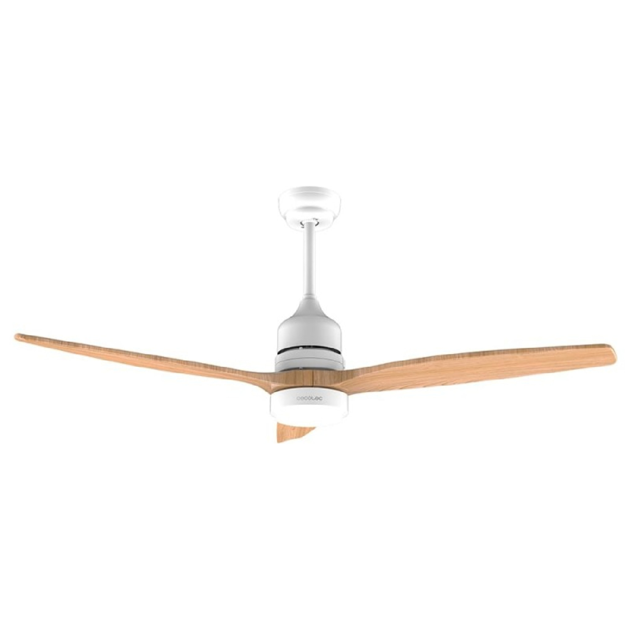 Ventilador de techo con luz EnergySilence Aero 5275 WhiteWood Cecotec