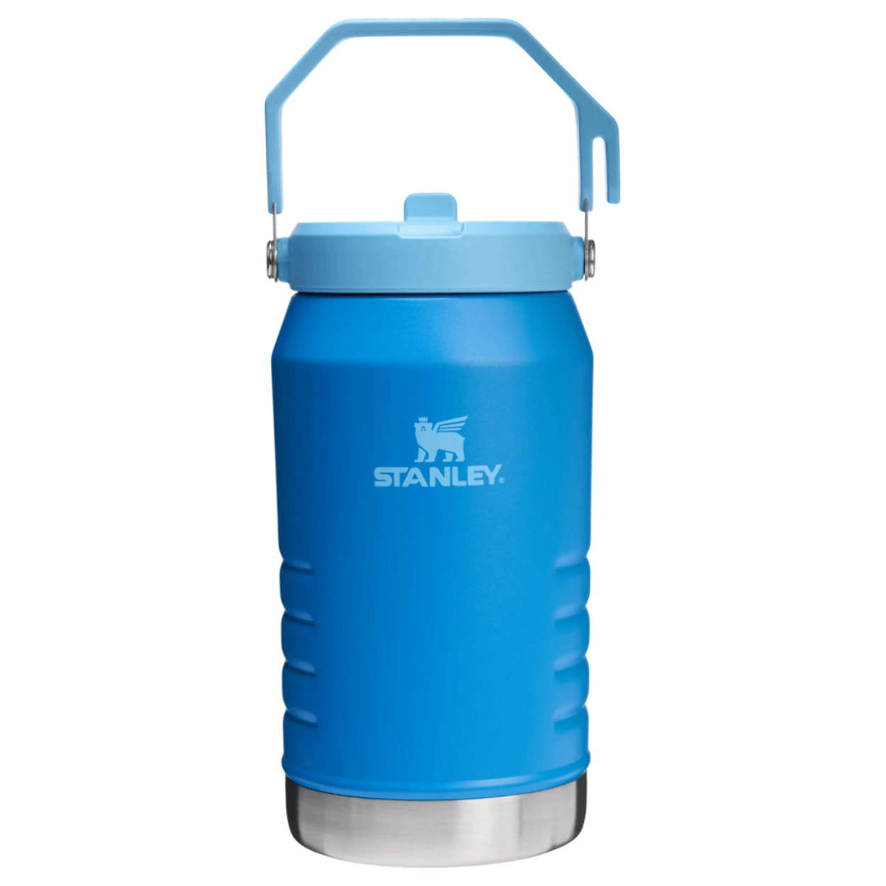 Botella de agua Isotermica - 1,90L - ICEFLOW™ FLIP STRAW 2.0 JUG - Azure