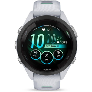 Montre connectée GARMIN Forerunner 265S Music BLANC / VERT AMOLED GPS LIVE TRACK