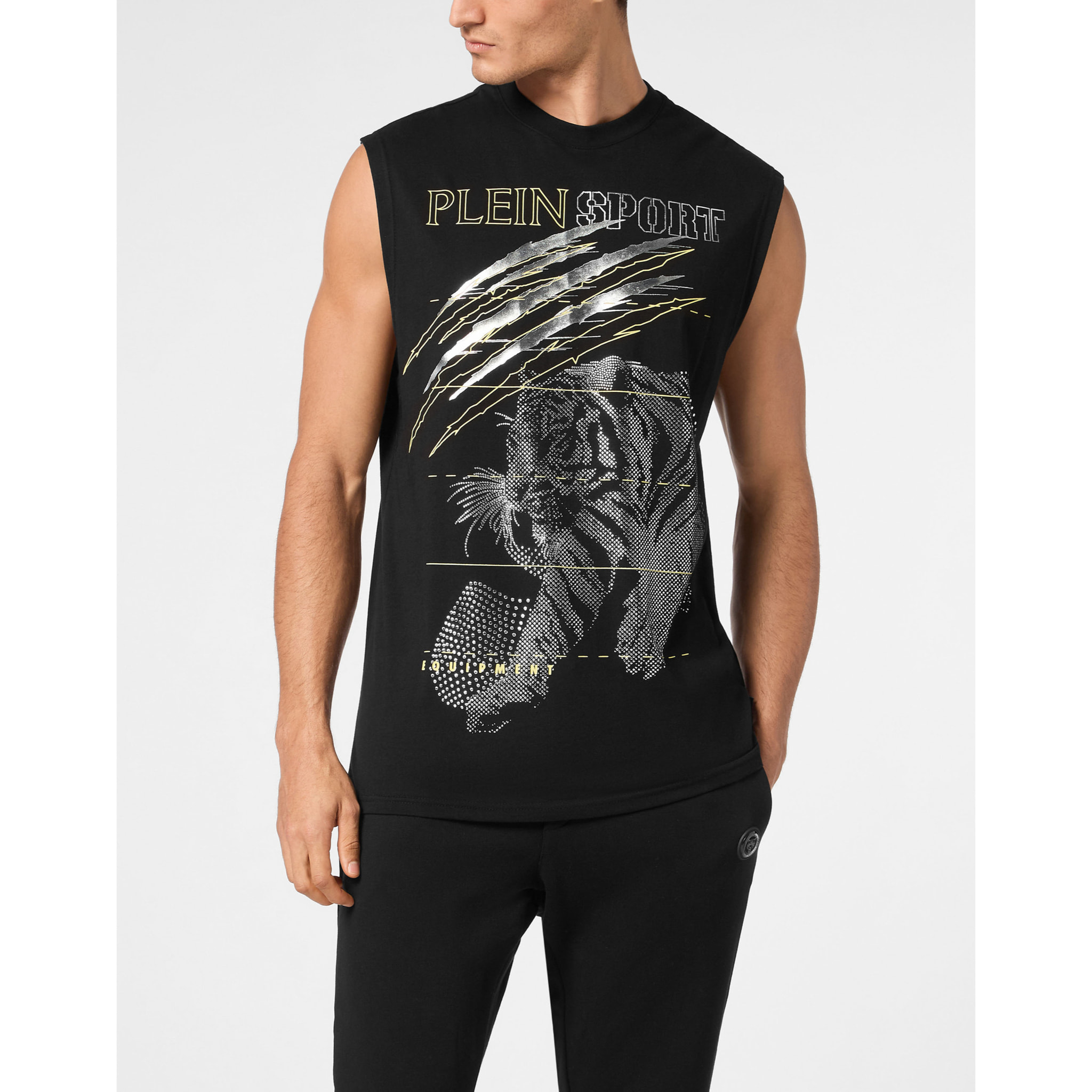 PLEIN SPORT Camiseta de tirantes TIGER