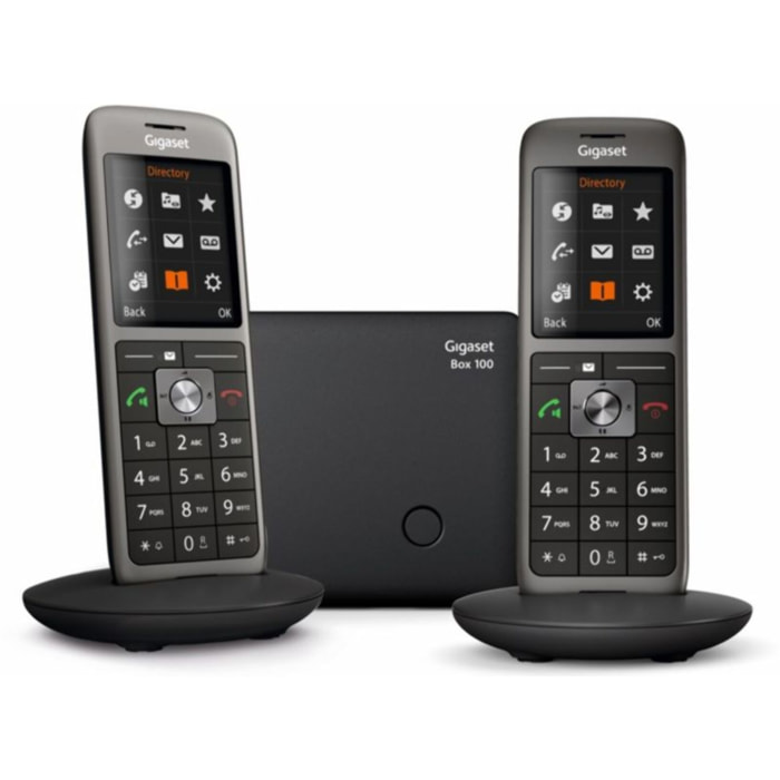 Téléphone sans fil GIGASET CL770 Duo Noir