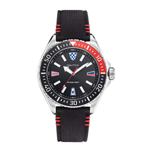 Orologio Nautica CRANDON PARK Pelle Nero