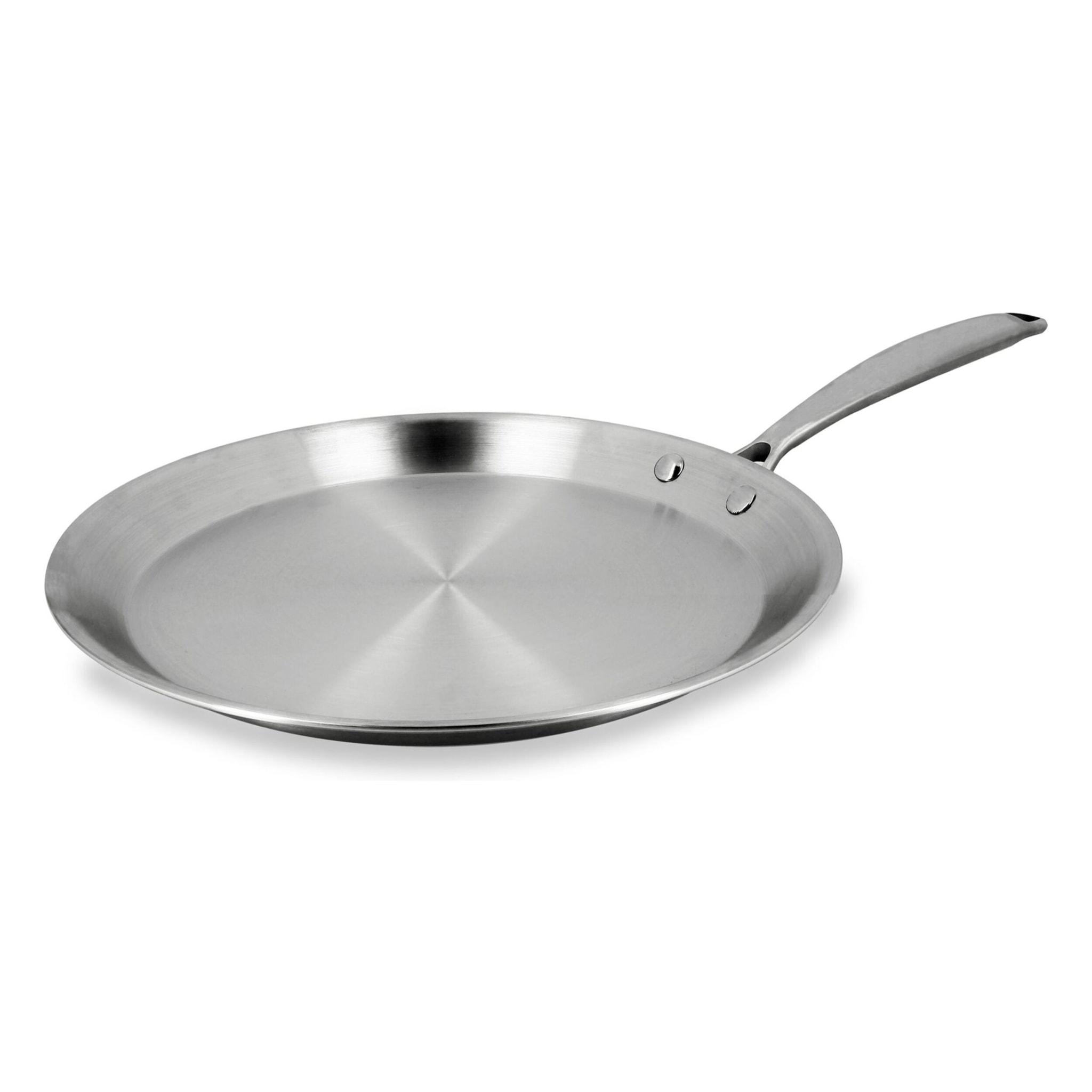 Crêpière acier inoxydable 28cm - fait en France - tous feux TRIPLY