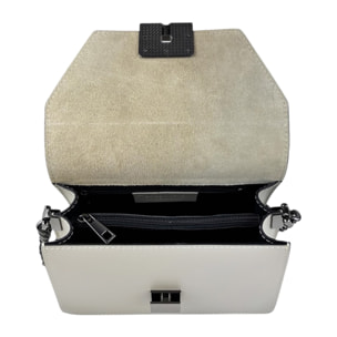 Bolso de hombro Cheval Firenze Costanza Beige