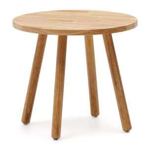 Table enfant ronde Dilcia en bois d'hévéa massif Ø 55 cmLa Forma -