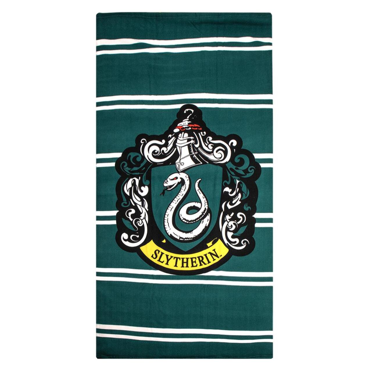 Toalla Microfibra de Harry Potter (Slytherin) - 70x140x1 cm - Multicolor