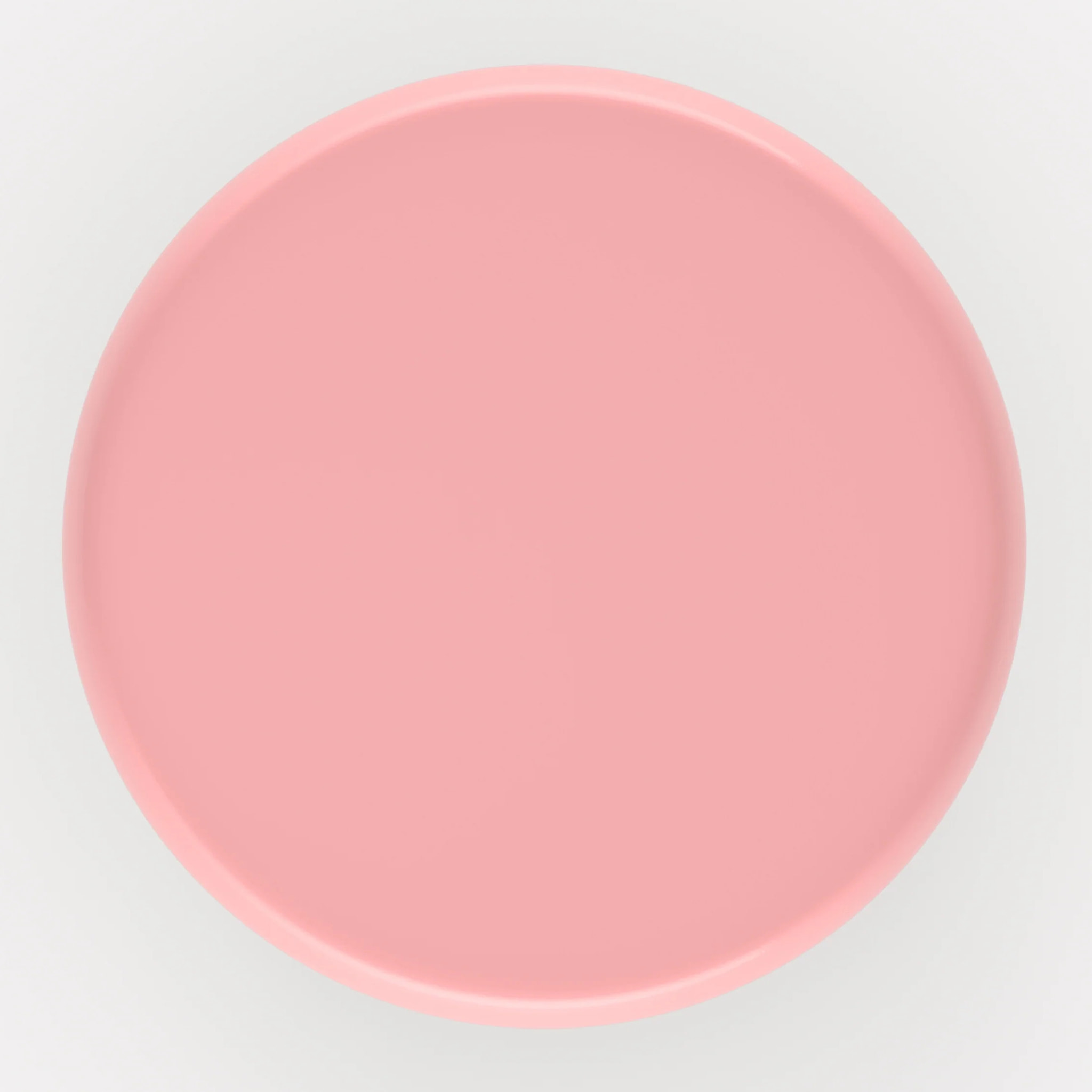 Table d'appoint ronde en métal rose D40 cm - Anouk