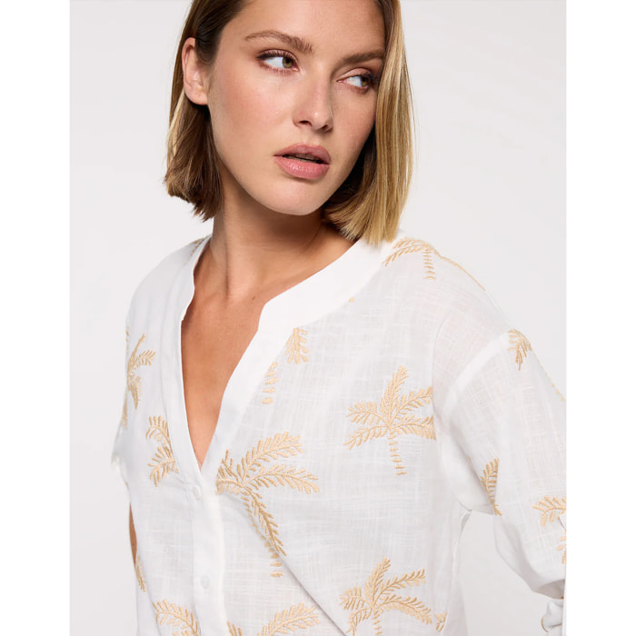 Camisa Manga Larga Blanco - Australis