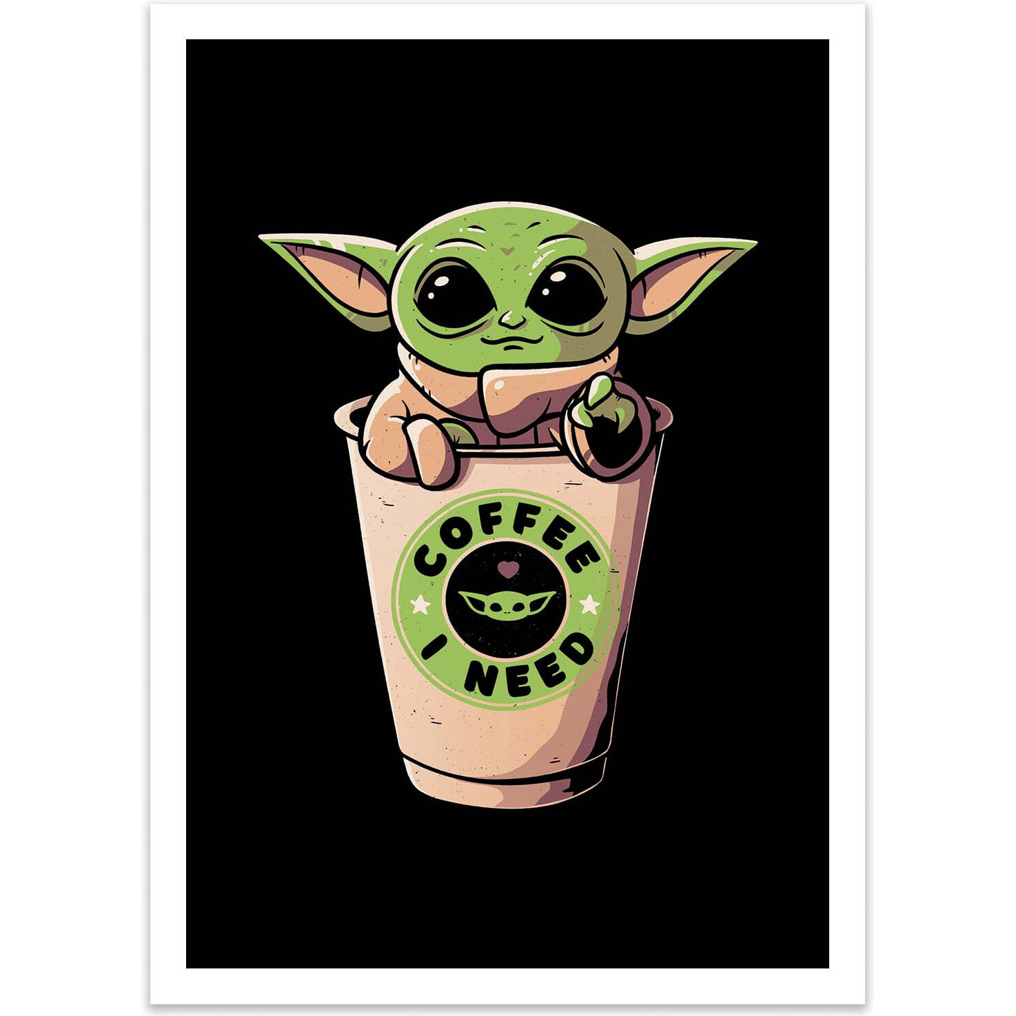 Affiche - Coffee I need - EduEly