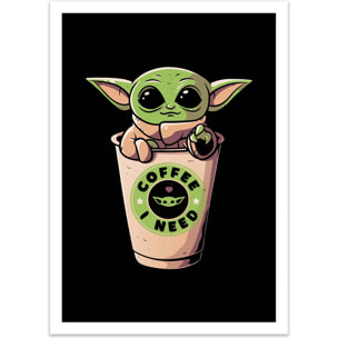 Affiche - Coffee I need - EduEly