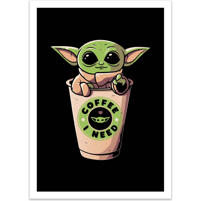 Affiche - Coffee I need - EduEly