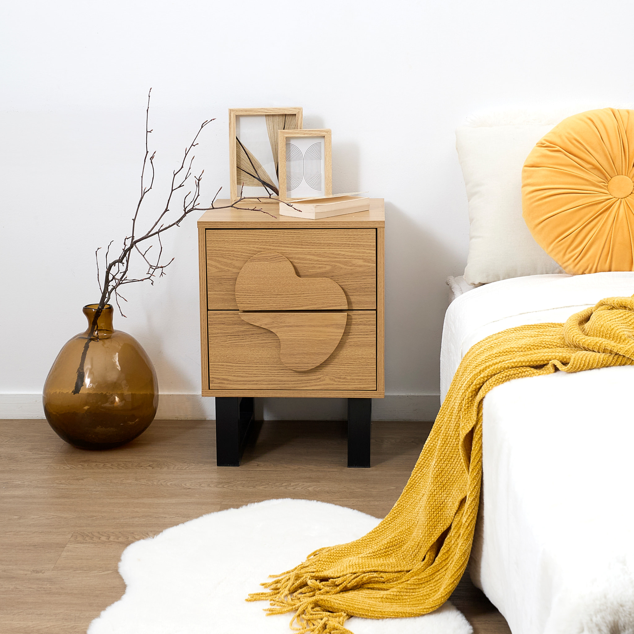 Chevet Calypso 2 Tiroirs