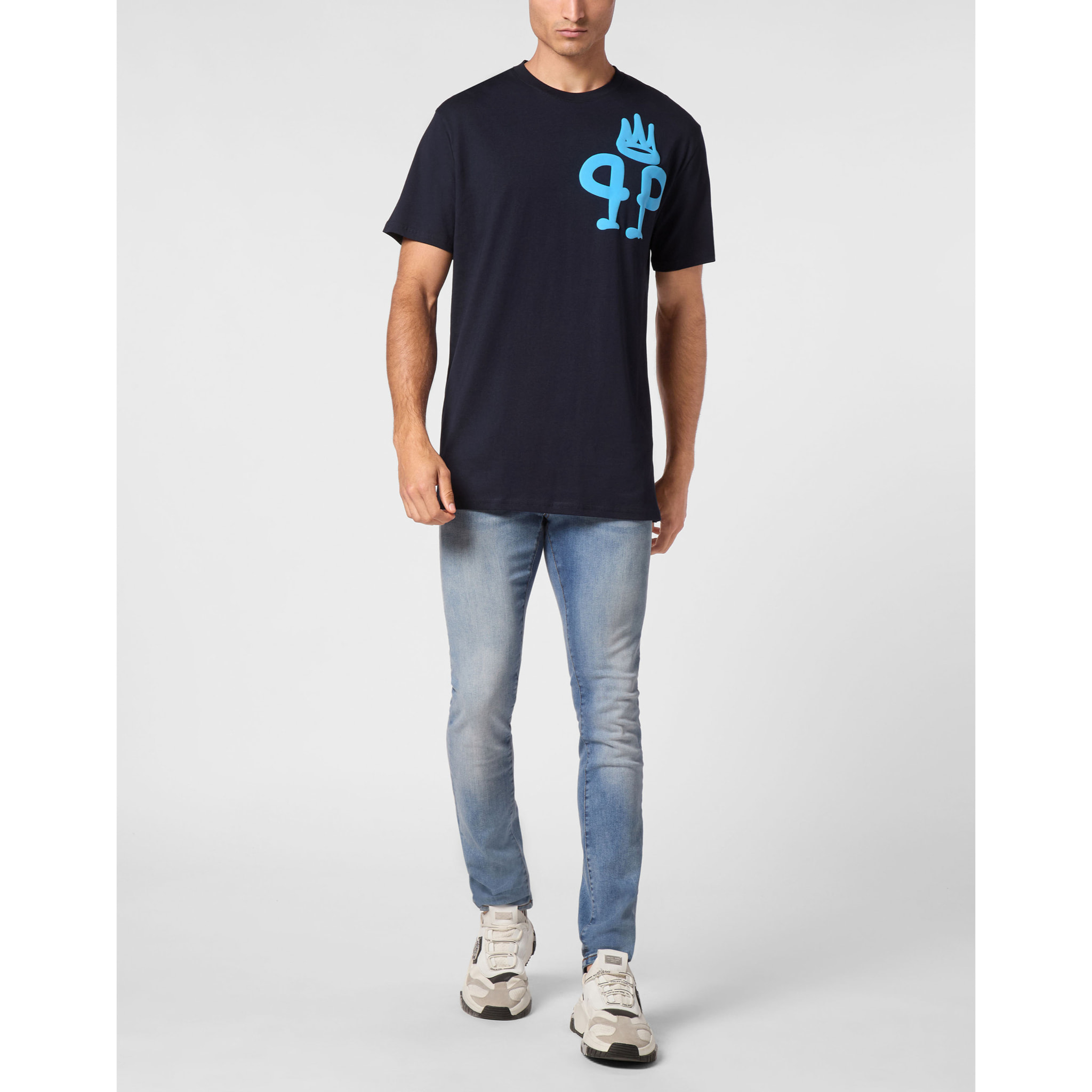 PHILIPP PLEIN Camiseta Cuello Redondo KING PLEIN