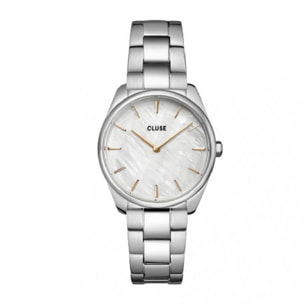 Reloj Cluse CW11211 Mujer Analogico Cuarzo con Correa de Acero inoxidable
