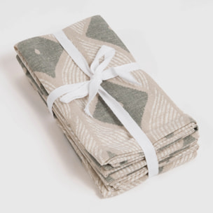 Set 4 servilletas Cabot
