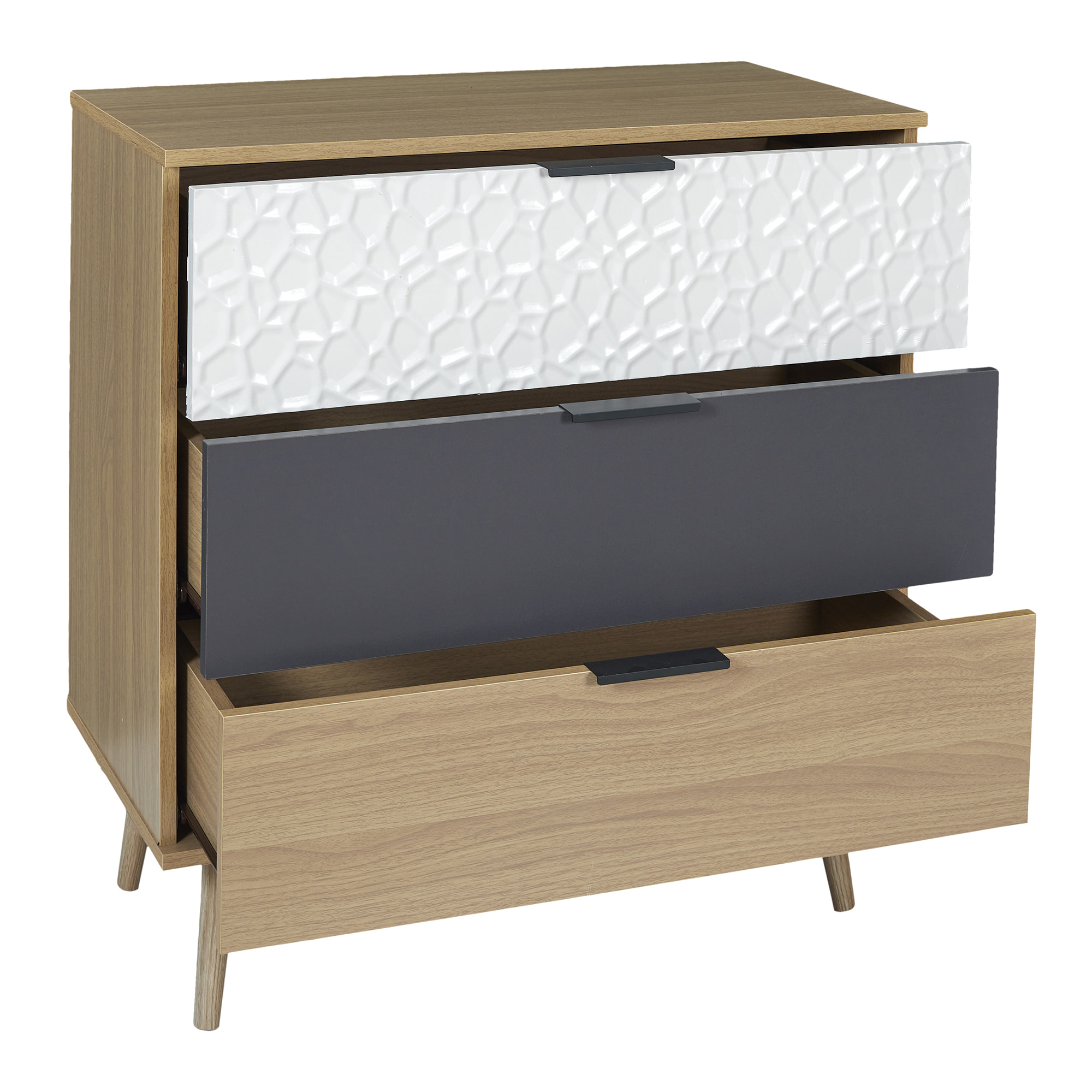 Commode 3 Tiroirs Sven